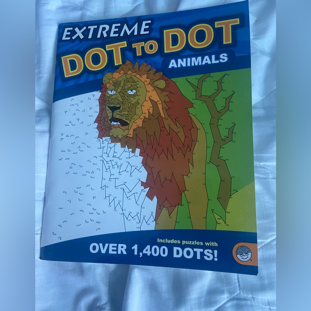 Mindware Extreme dot to dot - animals.  New and unused.  Non smoking home.